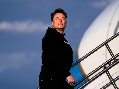 Imagen reciente del dueño de Tesla, Elon Musk.